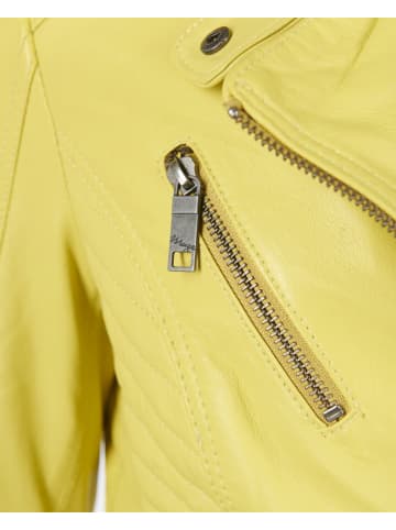 Maze Lederjacke Sally in lemon