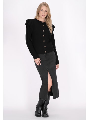 DreiMaster Vintage Cardigan in Schwarz