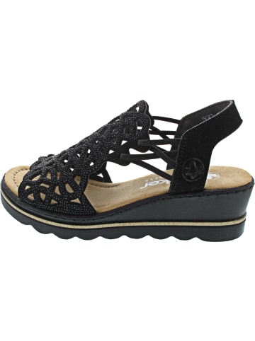 rieker Sandale Schwarz