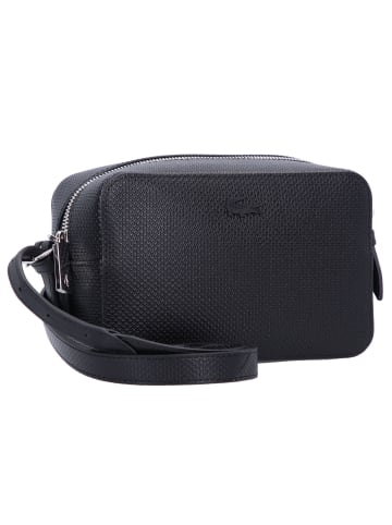 Lacoste Chantaco Classics Umhängetasche Leder 20 cm in noir