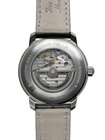 Zeppelin Herrenuhr Automatik Open Heart Friedrichshafen Schwarz