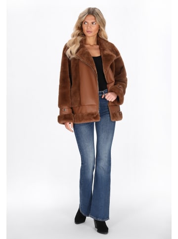 usha FESTIVAL Women Jacket in cognac