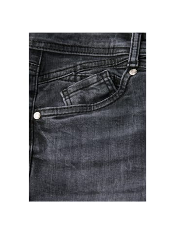 Street One Jeans in dark steel grey washed