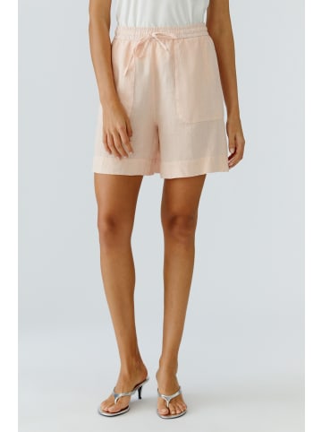 Oui Leinen Shorts in peach whip