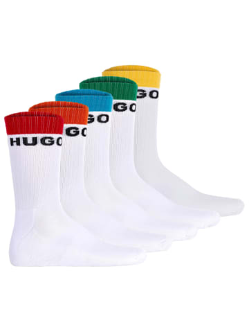 HUGO Socken 5er Pack in Weiß