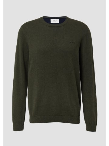 s.Oliver Strickpullover  in  79W0_olivgrün