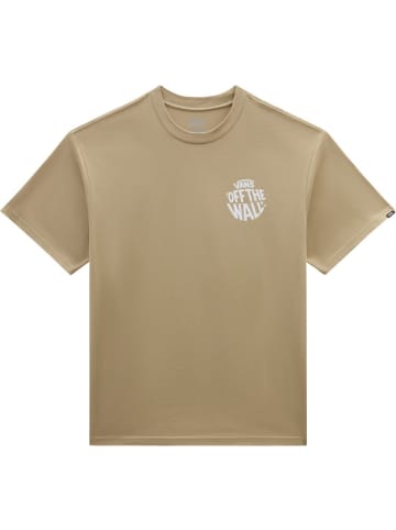 Vans T-Shirt "Vans Circle Loose Fit S/S Tee" in Beige