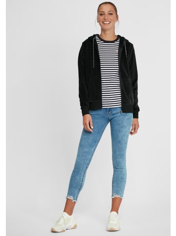 Oxmo Kapuzensweatjacke OXNicky in Schwarz