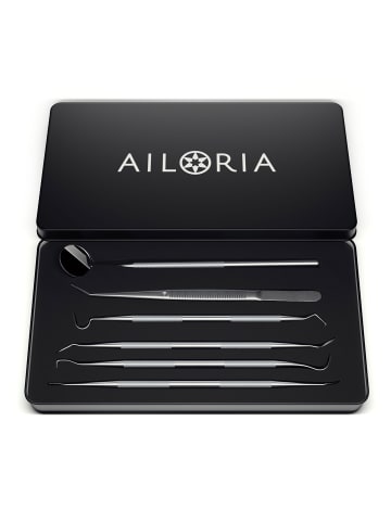 Ailoria DENT DELUXE zahnpflegeset in silber