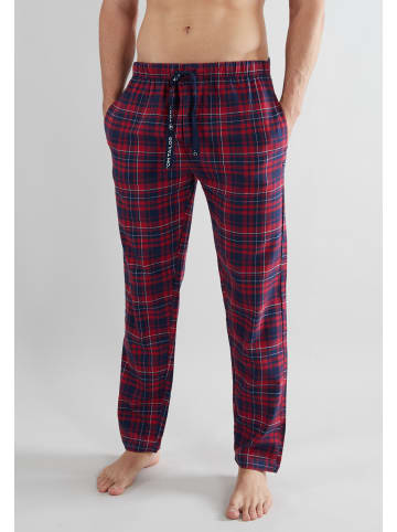 Tom Tailor Lange-Hose in rot-dunkel-Karo