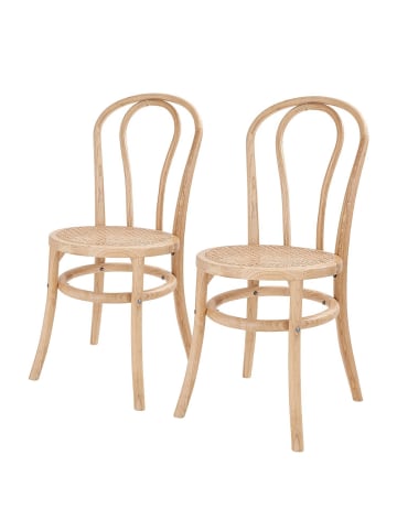 Butlers Stuhl WIENER MELANGE 2er-Set in Braun