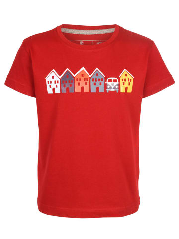 elkline T-Shirt Tiny House in chilipepperred