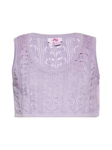 myMo Damen Crop-Top in Lavendel