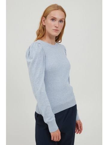 b.young Strickpullover in blau