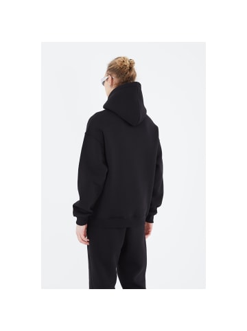 Megaman Oversize Fit Basic Hoodie in Schwarz