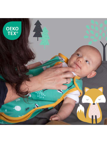 Schlummersack Bio Babyschlafsack, 1.0 TOG in Orange