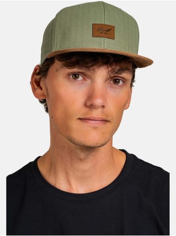 Reell Cap "Suede Cap" in Grün