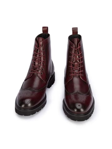 Wittchen Boots - premium brand leather shoes in Bordeaux