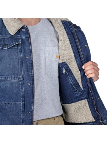 CARHARTT  Jeansjacke "Relaxed Ripstop 106323" in Blau