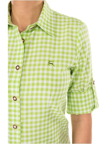 OS-Trachten Trachtenbluse 150000-2602 in hellgrün