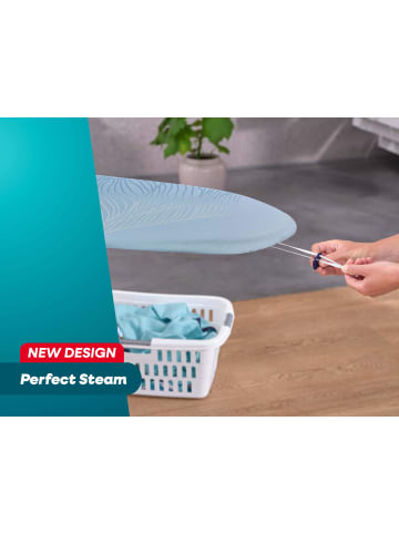 Leifheit  Bügeltischbezug Perfect Steam Air Board Express S/M blau weiß 125,0x40,0x3,0 cm