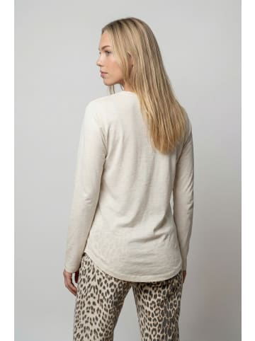 alife and kickin Langarmshirt LeabellaAK A in white / fresh mint