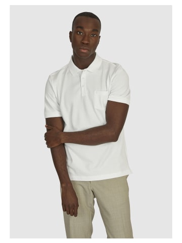 HECHTER PARIS Poloshirt in white