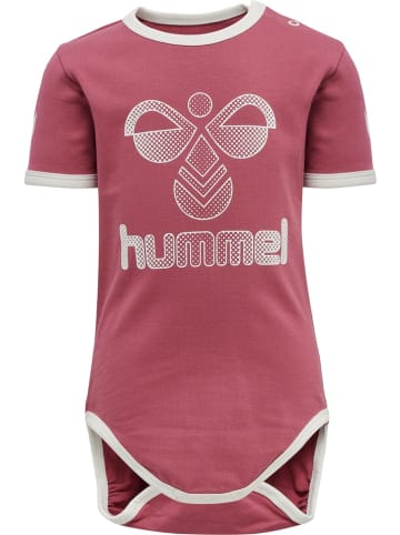 Hummel Kinder Kurzarmbody "Hmlproud Flipper Body S/S" in Rot
