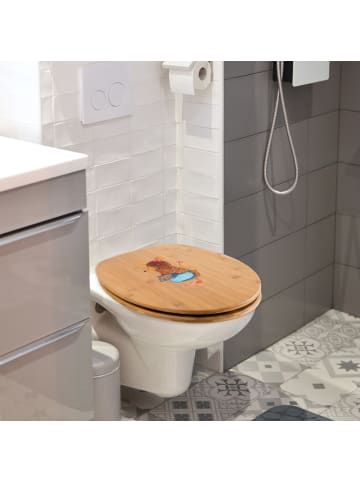 Mr. & Mrs. Panda Motiv WC Sitz Maus Kekse ohne Spruch in Braun