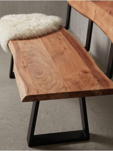KADIMA DESIGN Esszimmerbank GAYA 180x85,5x60 cm Massivholz Bank mit