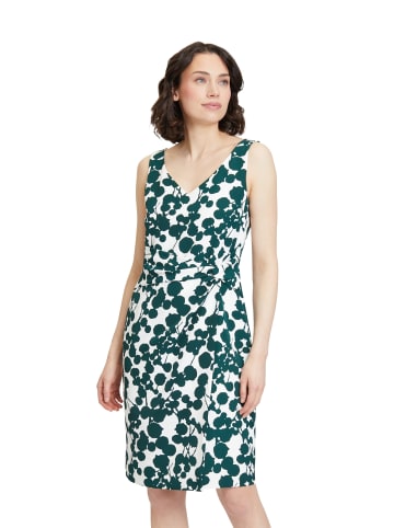 Vera Mont Cocktailkleid figurbetont in Cream/Dark Green