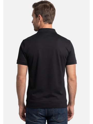 Ragman Poloshirt Basic in Creme / schwarz