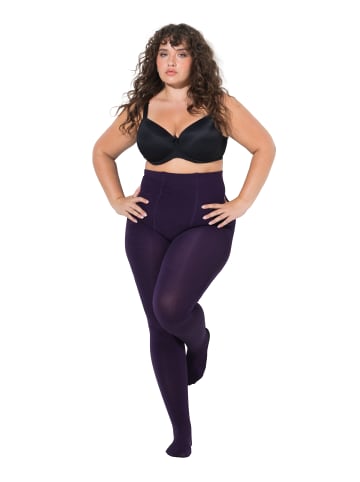 Ulla Popken Strumpfhose in dunkel violett