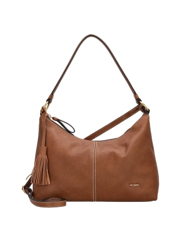 PICARD Calico - Schultertasche 32 cm (schwarz) in cognac
