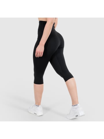 SMILODOX Capri Leggings Caprice in Schwarz