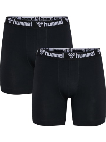Hummel Unterhemd "Hmlboxers 2-Pack" in Schwarz