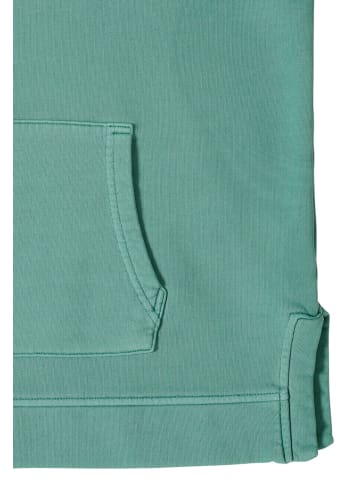 Cecil Garment dyed Hoodie in Grün
