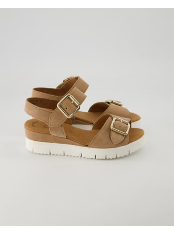 Gabor Plateau Sandalen in Beige