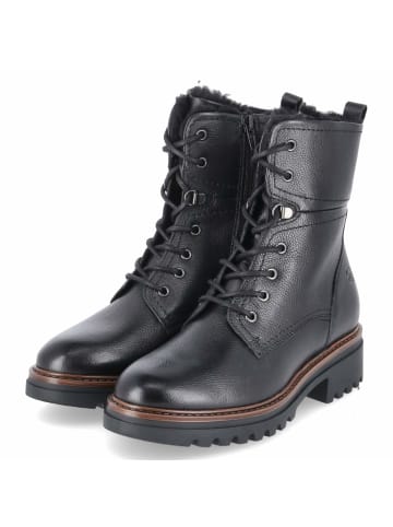 Tamaris Winterschnürstiefeletten in schwarz