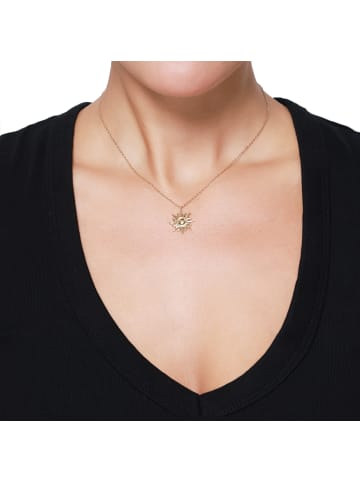 Steel_Art Halskette Damen Halla goldfarben in goldfarben