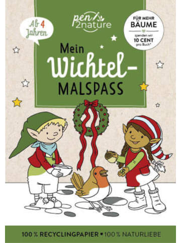 Pen2nature Buch - Mein Wichtel-Malspaß
