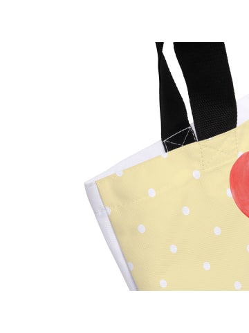 Mr. & Mrs. Panda Tote Bag Schildkröte Luftballon ohne Spruch in Gelb Pastell