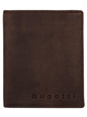 Bugatti Geldbörse LUCA echt Leder in braun