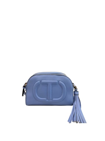 Twinset Blau PU Damen Umhänge-