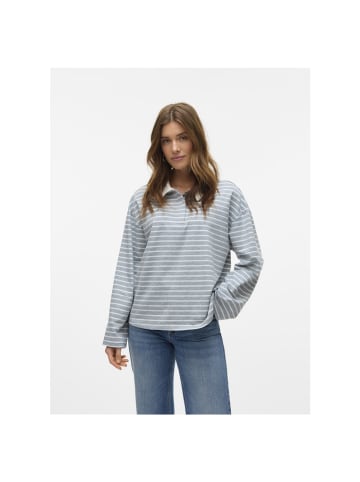 Vero Moda Langarmshirt in Light Grey Melange