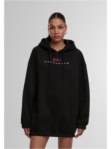 DNGRS Dangerous Hoodie "Dangerous Dngrs Even Hoody Dress" in Schwarz
