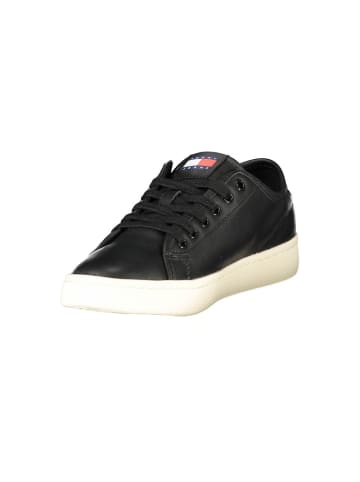 Tommy Hilfiger Schwarze Polyurethan-Sneaker