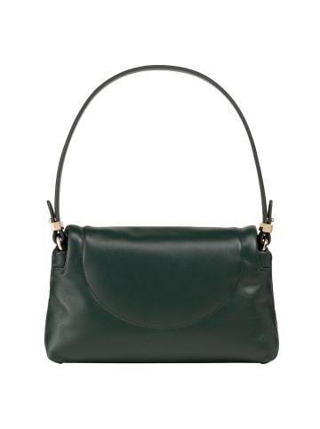 DuDu Melville Schultertasche Leder 29 cm in mangrove