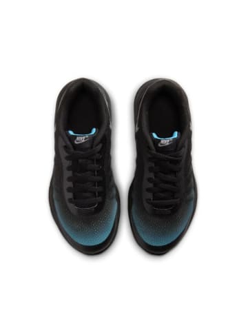 Nike Sneaker Air in Black/Mtlc Silver-Gamma Blue