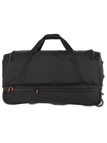 travelite Basics 2- Rollen Reisetasche 70 cm in schwarz